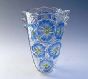 Flower Fancies Blau Gelb    240 /4