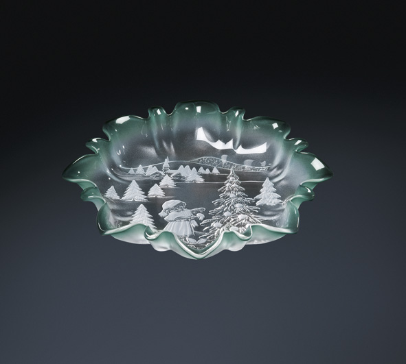 New Year satin-green  250 